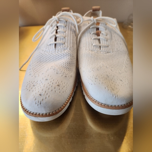 White Cole Haan Lace-Up Men's Shoes Size 10.5 - Picture 6 of 14